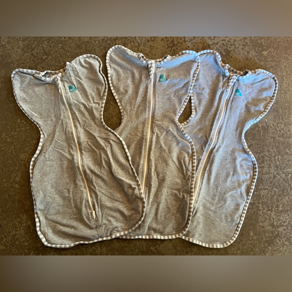 Love to Dream swaddles bundle of 3 size small (8-13 lbs)